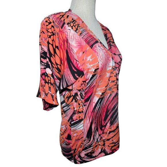 Notations Colorful Designs Top, Women's Blouse - Picture 2 of 5